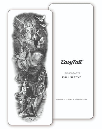 (Full Sleeve) Egyptian - Temporary Tattoo