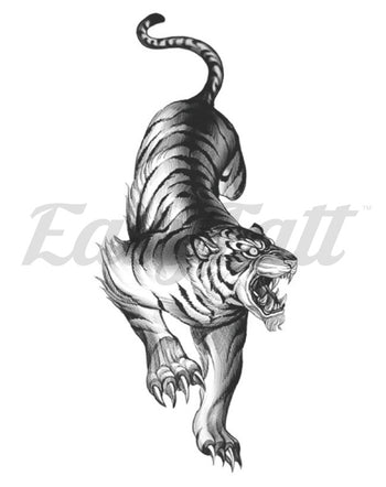 Ferocious - Temporary Tattoo