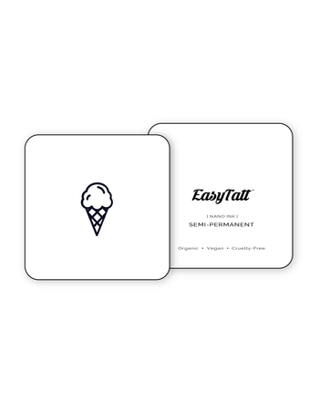 Ice Cream - Semi-Permanent Tattoo