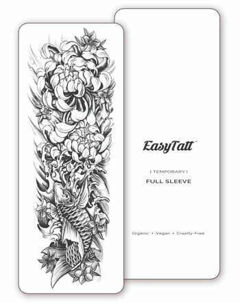 (Full Sleeve) Life on Earth - Temporary Tattoo