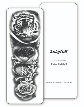 (Full Sleeve) Predator - Temporary Tattoo