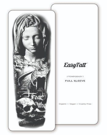 (Full Sleeve) Til' Death - Temporary Tattoo