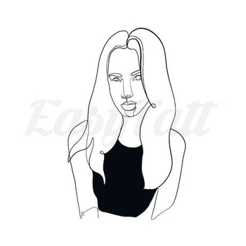 Her / She - Temporary Tattoo