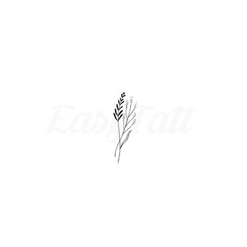 Delicate Flowers - Temporary Tattoo