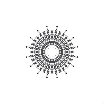 Detailed Mandala - Temporary Tattoo