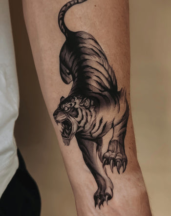 Ferocious - Temporary Tattoo