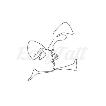 First Kiss - Temporary Tattoo