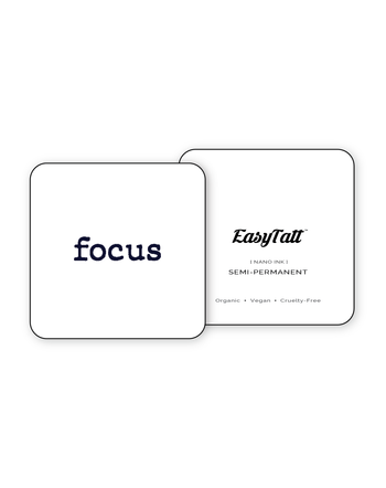 Focus x 2 - Semi-Permanent Tattoo