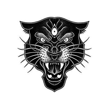 Mythical Panther - Temporary Tattoo