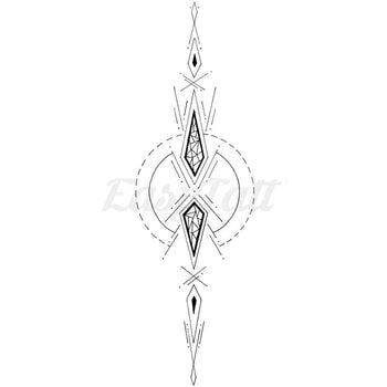 Organized Chaos - Temporary Tattoo