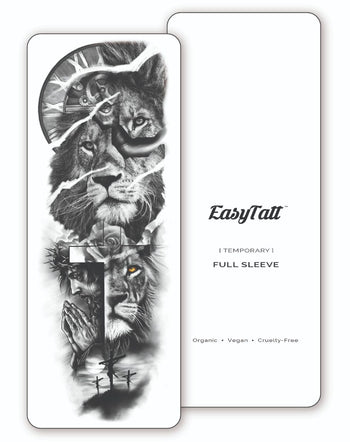 (Full Sleeve) Persistence - Temporary Tattoo