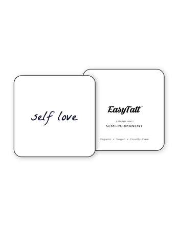 Self love x 2 - Semi-Permanent Tattoo