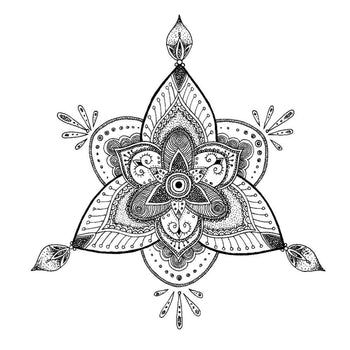 Triangle Tangle - By Georgia Mason - Temporary Tattoo