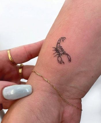 Scorpion - Semi-Permanent Tattoo