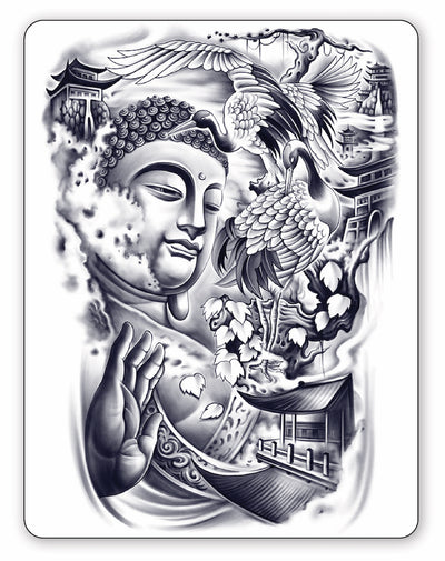 (Full Back) Buddha's Watch