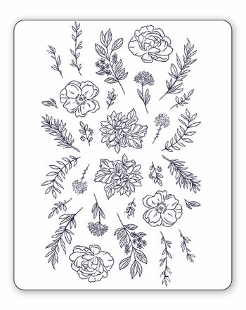 (30 Tattoos) From the Garden - Semi-Permanent Tattoos