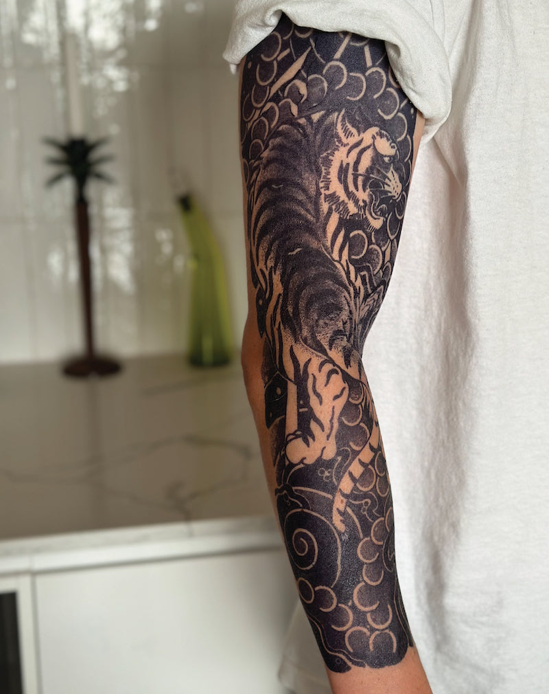 (Full Sleeve) Japanese Tiger Style