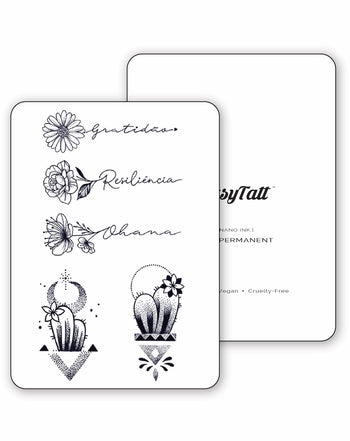 Resiliencia - Semi-Permanent Tattoos