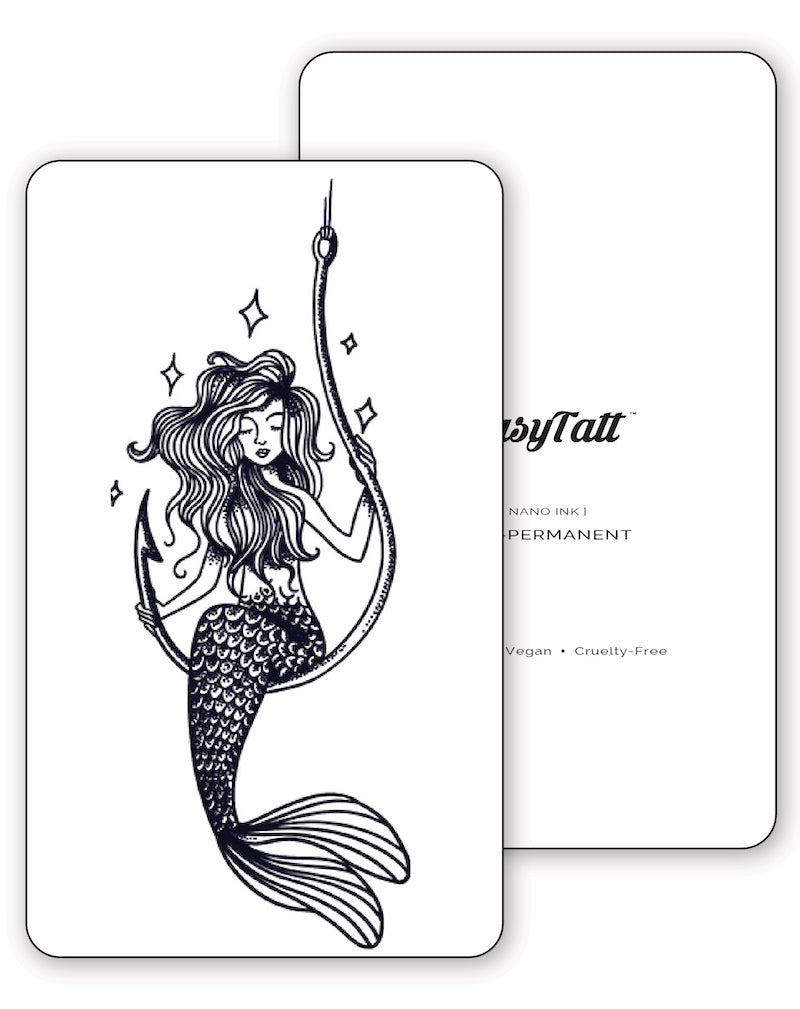 Beautiful Mermaid - Semi-Permanent Tattoo