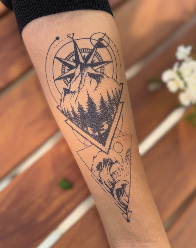 Into the Wild - Semi-Permanent Tattoo