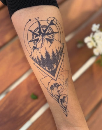 Into the Wild - Semi-Permanent Tattoo