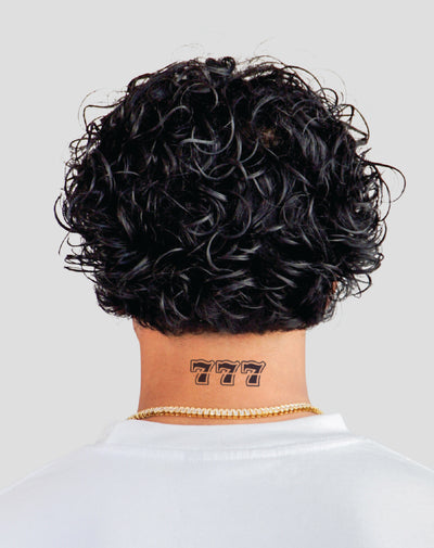Lucky 7 - Semi-Permanent Tattoo
