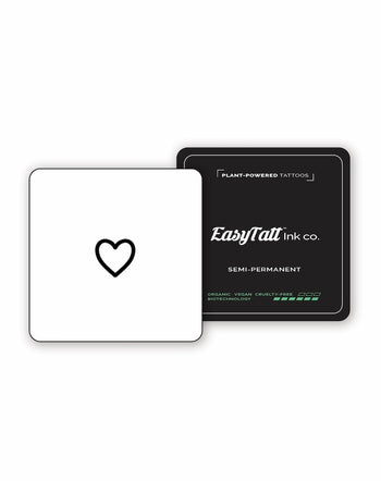 Minimal Heart - Semi-Permanent Tattoo