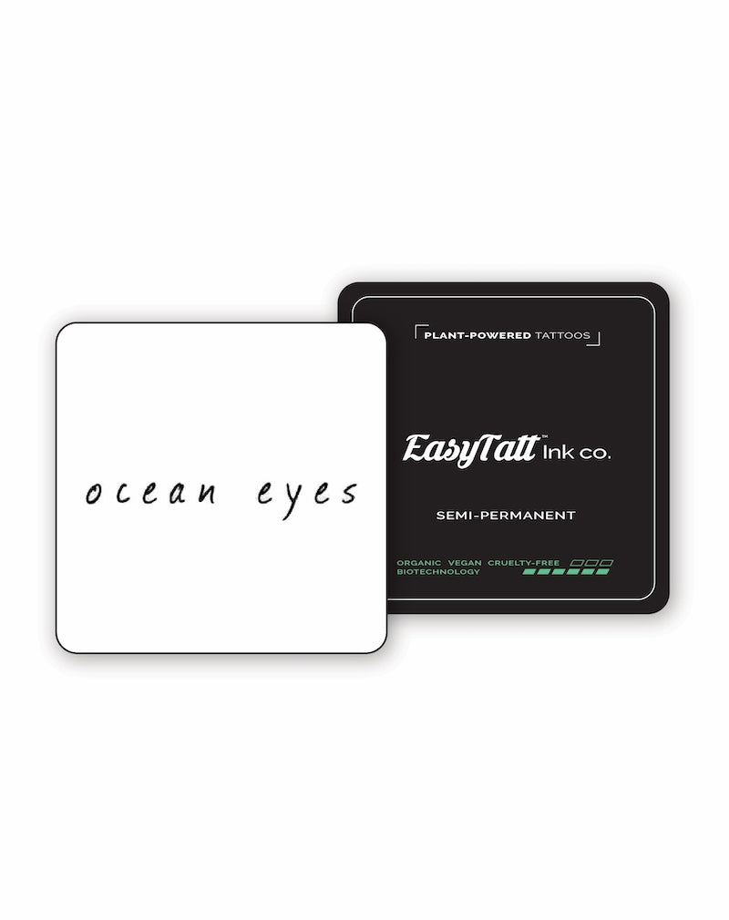 Ocean eyes - Semi-Permanent Tattoo