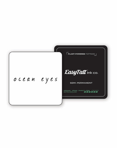Ocean eyes - Semi-Permanent Tattoo