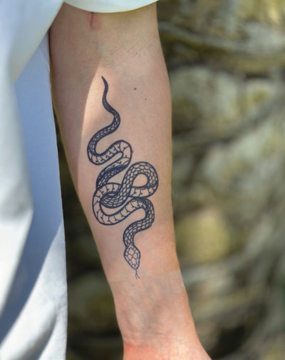 Serpent - Semi-Permanent Tattoo