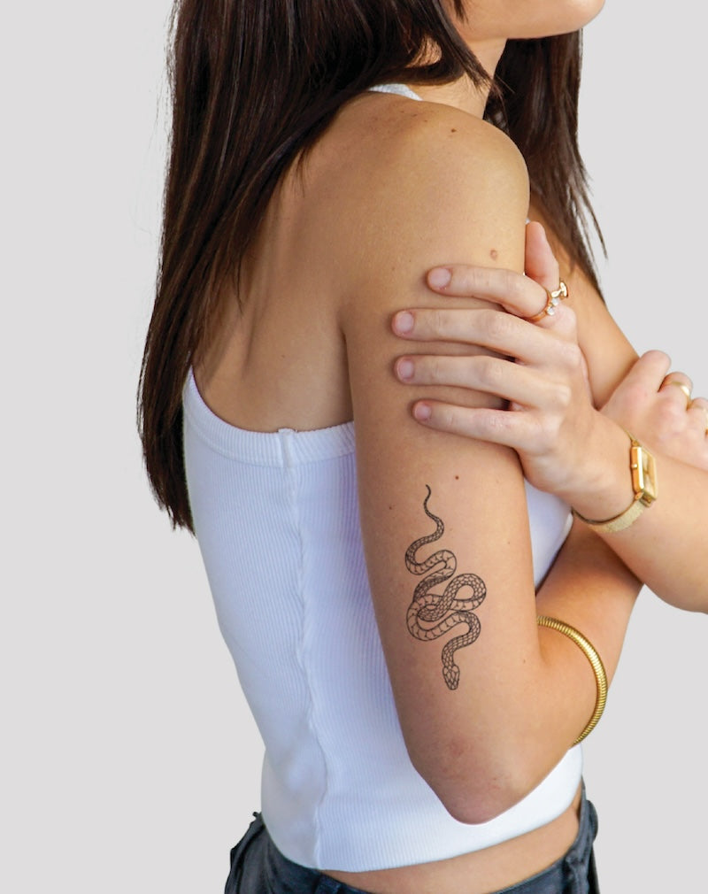 Snake Wrap - Semi-Permanent Tattoo