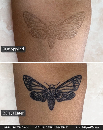 (10 Tattoos) Angel Energy - Semi-Permanent Tattoos