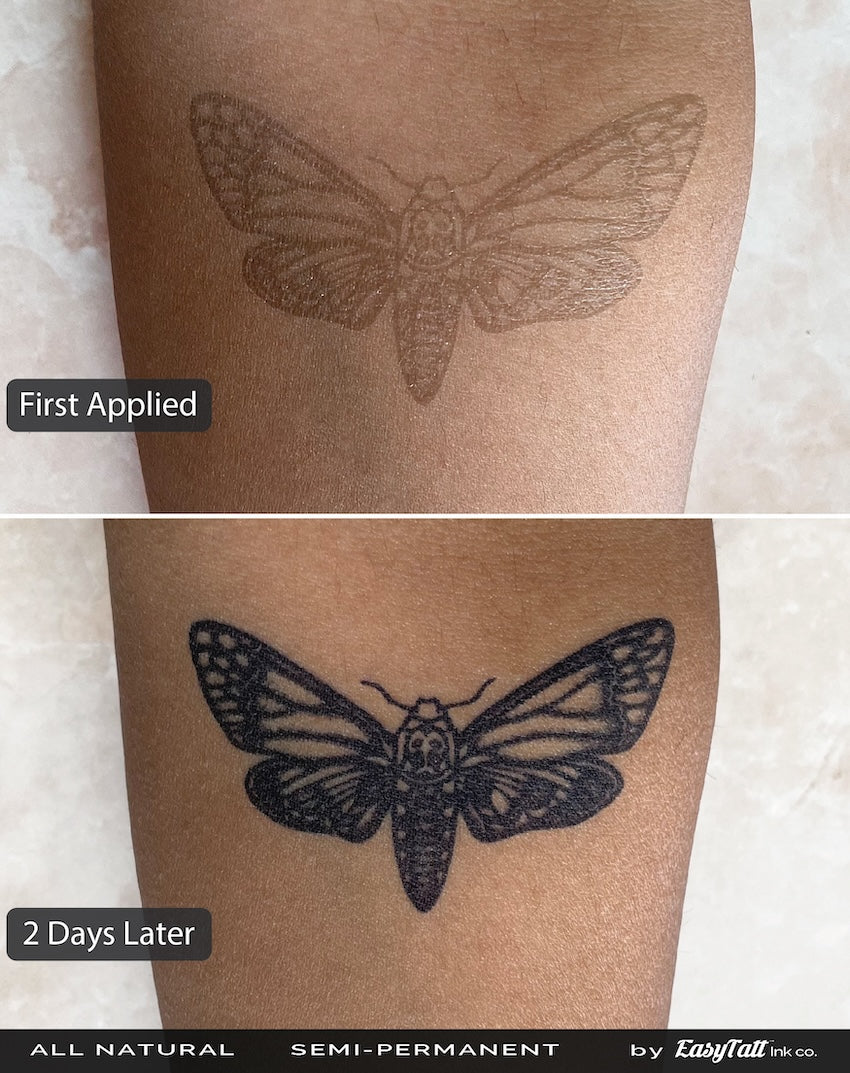 (6 Tattoos) Butterfly Guardians - Semi-Permanent Tattoos