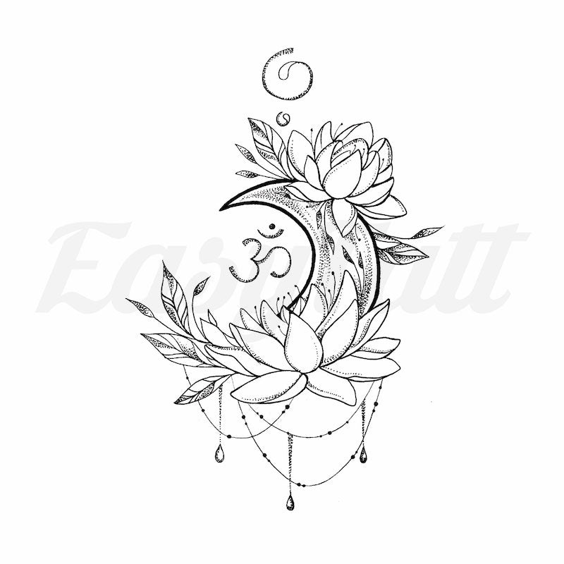 Lotus Crescent Moon