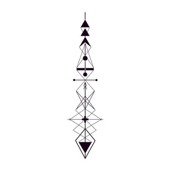 Abstract Arrow - Temporary Tattoo