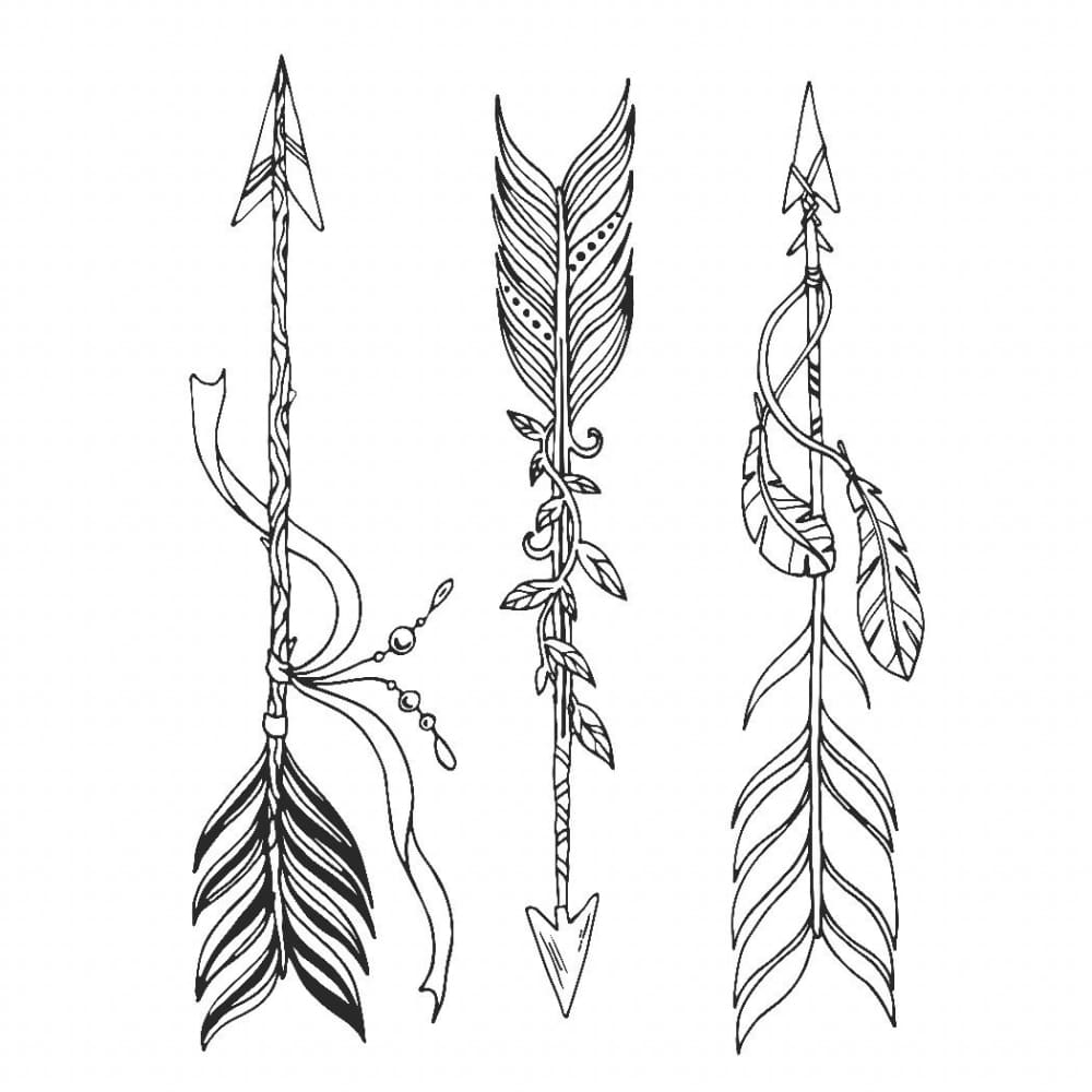 Arrow Set - Temporary Tattoo