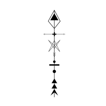 Arrow - Temporary Tattoo
