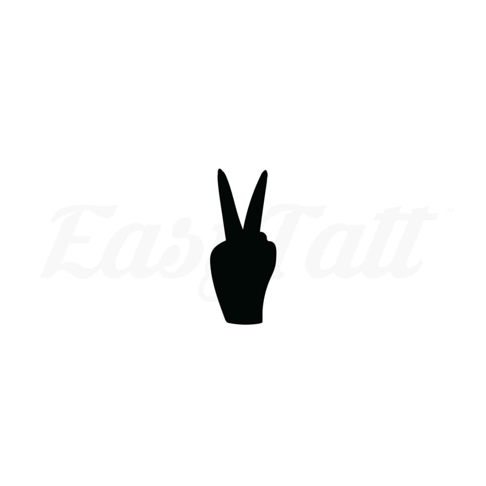 Bunny Ears - Temporary Tattoo