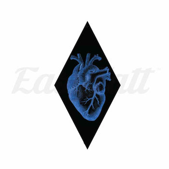 Cold Heart - By Jen - Temporary Tattoo