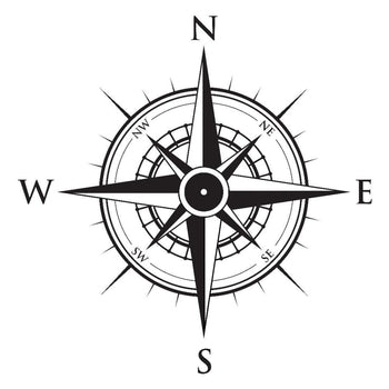 Compass - Temporary Tattoo
