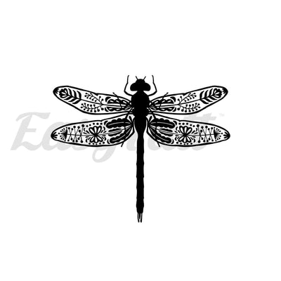 Dragonfly - Temporary Tattoo