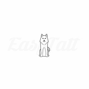 Little Dog - By Tiya - Temporary Tattoo