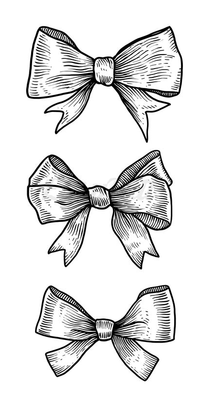 Pretty Bows - Temporary Tattoos