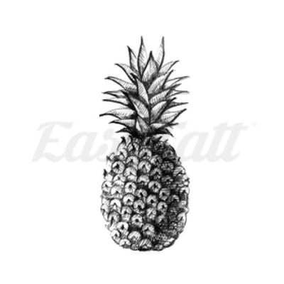 Pineapple - Temporary Tattoo