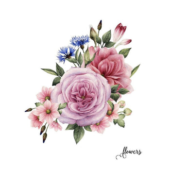 Roses - Temporary Tattoo