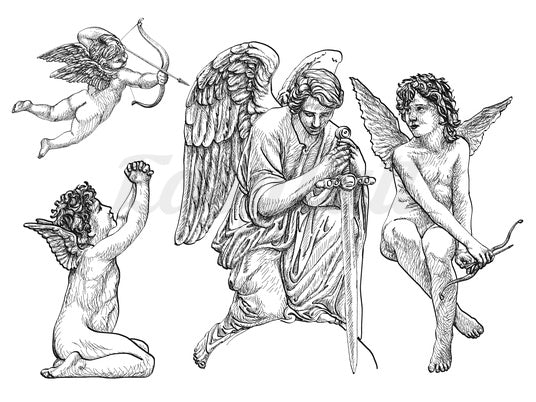 Angels and Cupids