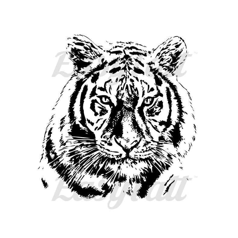 Tiger - Temporary Tattoo