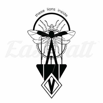 Wasp - By Jen - Temporary Tattoo