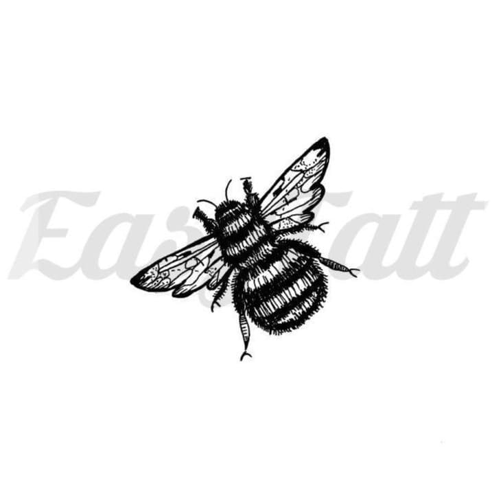 Wedding Bee - By Mhairi Stella - Temporary Tattoo