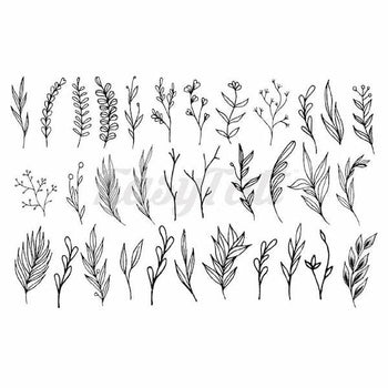 Wildflowers - Temporary Tattoo